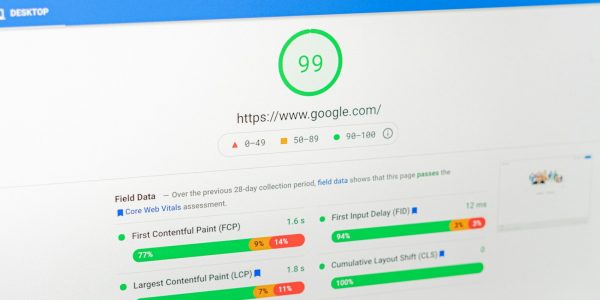 KI Suchergebnisse mit Zitat-Boxen auf einem Laptopbildschirm