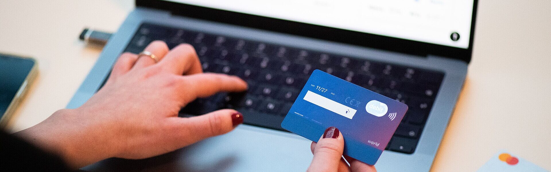 online shopping credit card