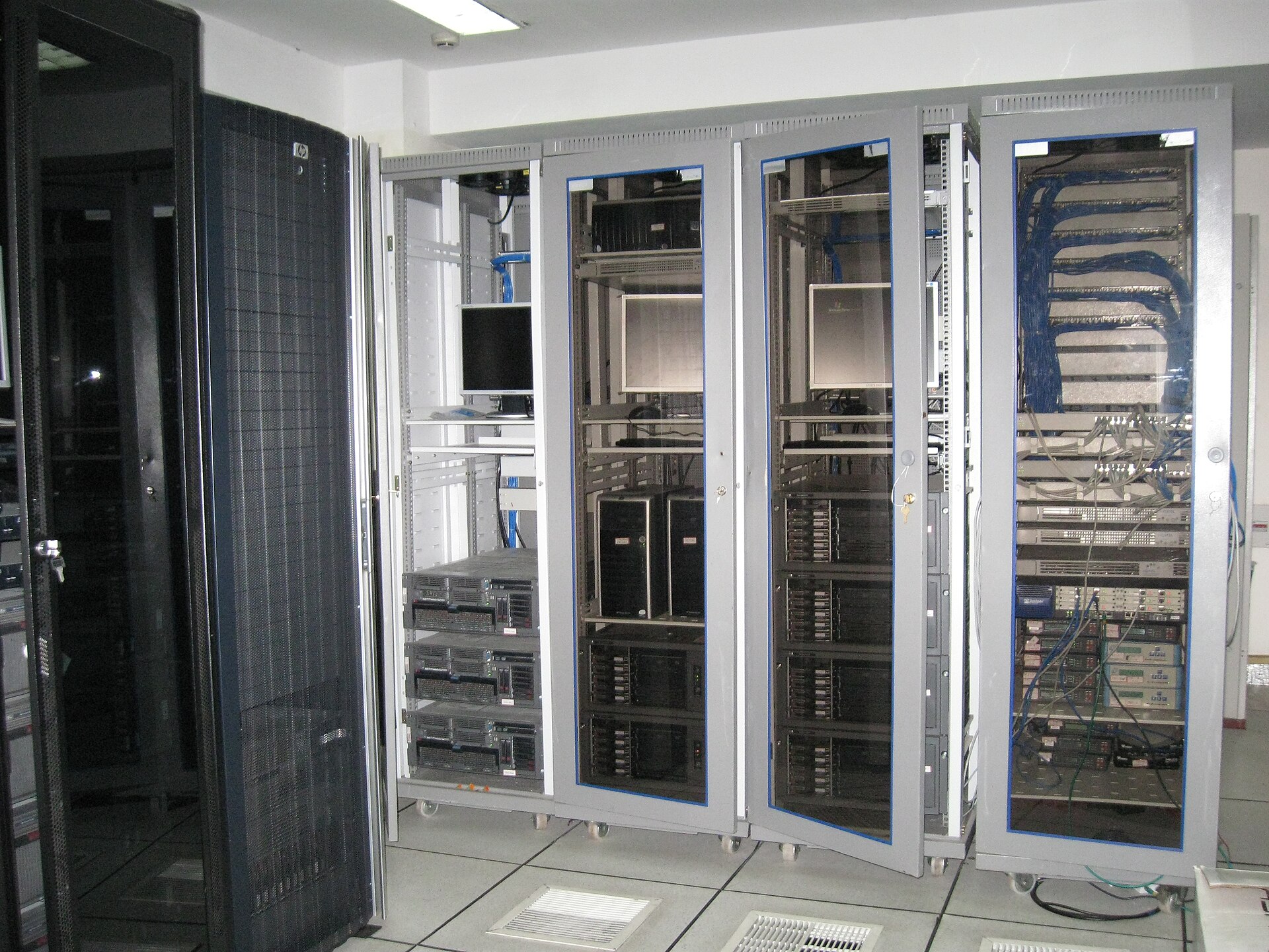 server room cables