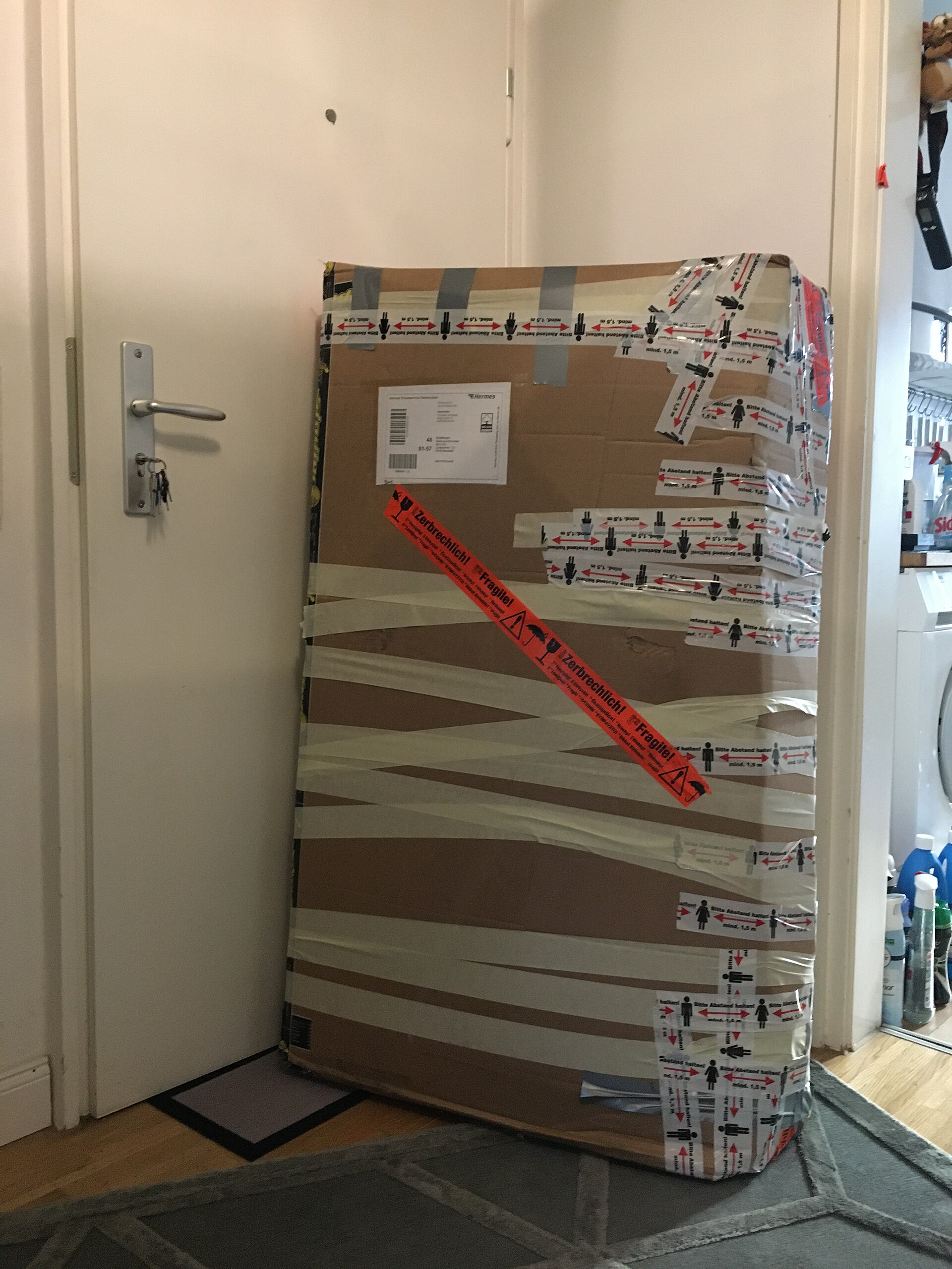 cardboard parcel boxes